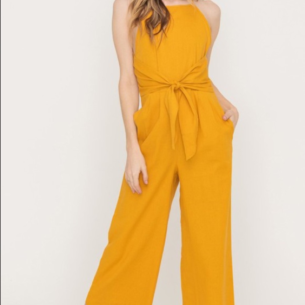 LUSH |  Chic Sash Jumpsuit s/s19